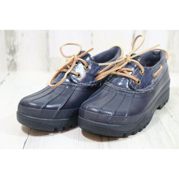 Sperry Top-Sider STS95865 Waterproof Rubber Low Duck Boot Shoes Women's US 7 - Picture 1 of 11